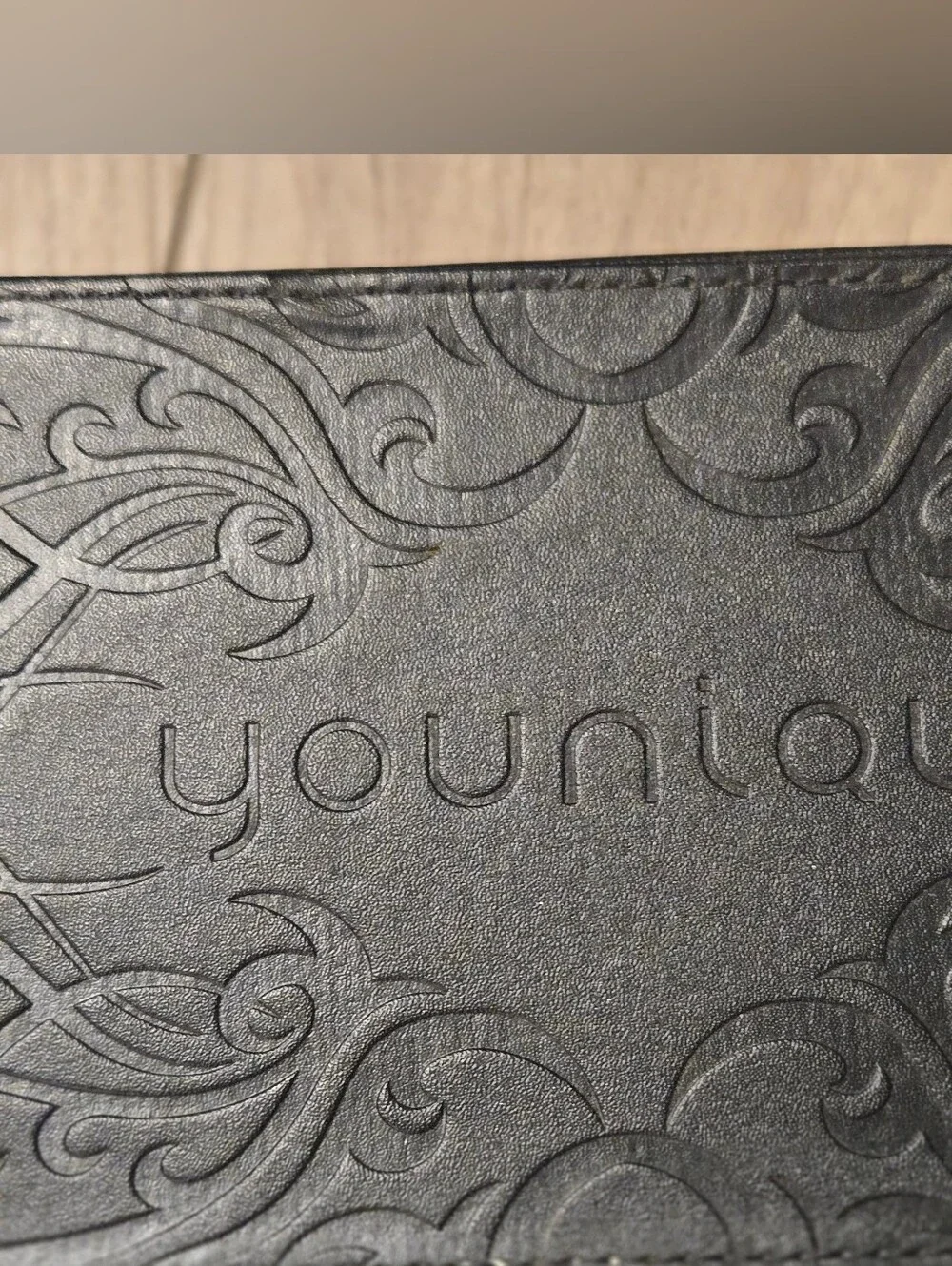 Younique Black Embossed Women's Makeup, Seller Startup Kit..